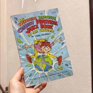 1990 Vintage The Weirdest Wackiest Craziest Practical Joke Book